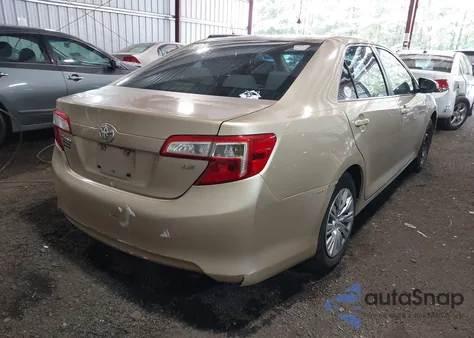 2012 Toyota Camry Le из США, поврежденный, VIN 4T1BF1FK8CU058789